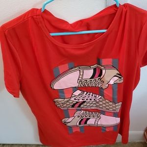 Tshirt with shoes